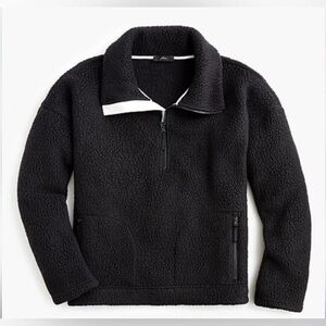 J. Crew Polartek Sherpa Half-Zip Fleece Pullover